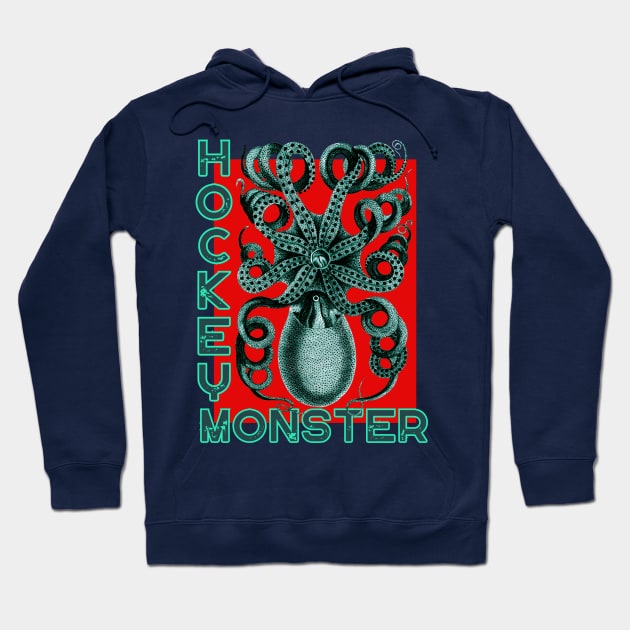 Seattle Hockey Monster,  Fear The Deep Hoodie by SwagOMart